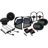 (image for) 800-Watt Amp/Speaker Kit With Cut-In Lid Kit (Batwing)