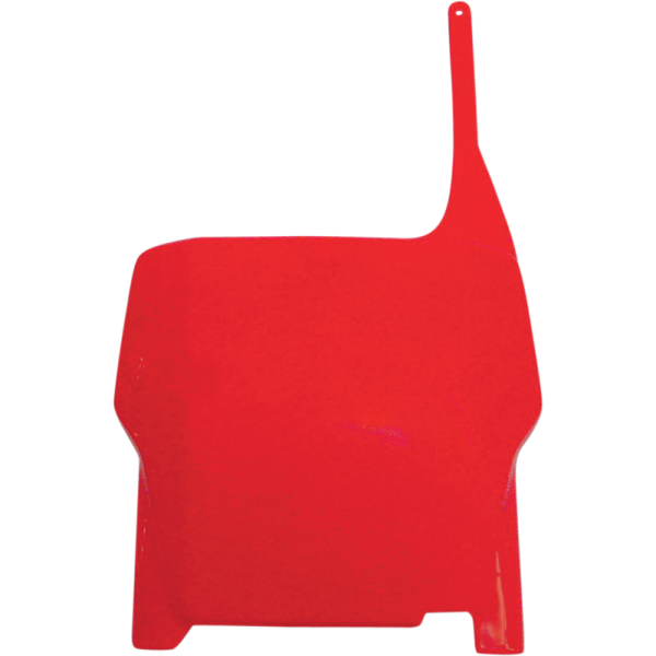 (image for) UFO Front Number Plate - 00-22 CR red