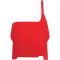 (image for) UFO Front Number Plate - 00-22 CR red