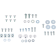 (image for) Body Work Fastener Kit - Honda CR250R 92-96