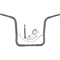 (image for) EZ Install 1 1/4" Round Top Handlebar Chrome 16" Rise