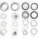 (image for) Pivot Works Fork Seal/Bushing Kit - YAMAHA YZ450F 08-09