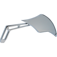 (image for) Chrome Large Flame Mirror, Right