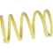 (image for) Primary Spring, 120-340 lbs, Bright yellow