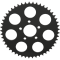 (image for) Drag Specialties 49-Tooth Rear Sprocket, Gloss Black