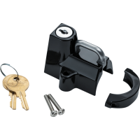 (image for) Universal Helmet Lock Gloss Black (7/8" - 1-1/4")