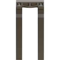 (image for) Performance Riser 1-1/4" Straight 8" Bronze