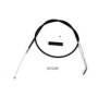 (image for) Black Vinyl Throttle Cable 876666