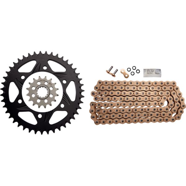 (image for) Vortex SSA Aluminum Chain Kit (Gold) for Yamaha MT-10/FZ10 16-23