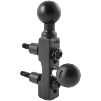 (image for) Brake/Clutch Reservoir Base with two 1" Balls