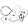 (image for) Designer DOT Handlebar Installation Kit - 12-14 in. Apes
