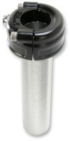 (image for) Biltwell Whiskey Throttle Assembly - Single Cable, Black