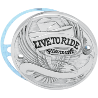 (image for) 'Live To Ride' Points Cover (Chrome)