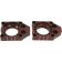 (image for) Pro Circuit Billet Axle Blocks - Brown Anodized