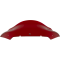 (image for) Kolor Flare Windshield - 10" red