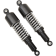(image for) EMGO Custom Shorty Shocks - Black Body / Chrome Spring