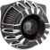 (image for) Arlen Ness Inverted Series Air Cleaner Kit - Deep Cut, black anodized
