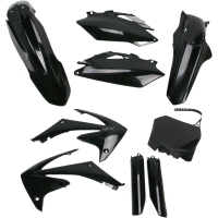 (image for) Acerbis Replacement Plastic Full Kit - Black
