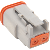(image for) Gray 2-Socket Plug