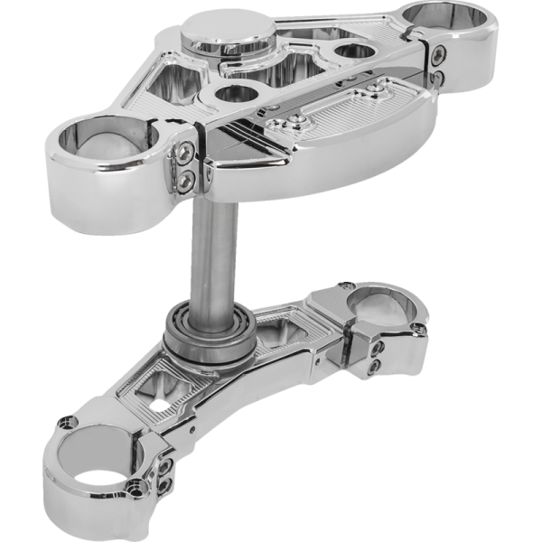 (image for) Arlen Ness Method Triple Tree Kit - Chrome