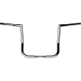 (image for) Chrome 1 1/4" Twin Peaks Touring Handlebars, 14" End Rise
