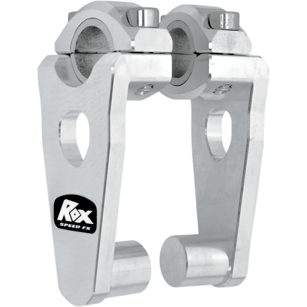 (image for) Rox Speed FX Elite Pivoting Riser, 3.5" Rise, Natural Aluminum