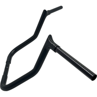 (image for) 13" EZ Install Reduced Reach Pointed Top Handlebar, Gloss Black (Extended Fitment)