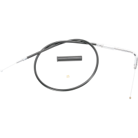 (image for) Black Vinyl Throttle Cable for FLHTC/I