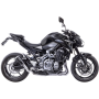 (image for) LV-10 Black stainless steel Slip-On for KAWASAKI Z900 17-24