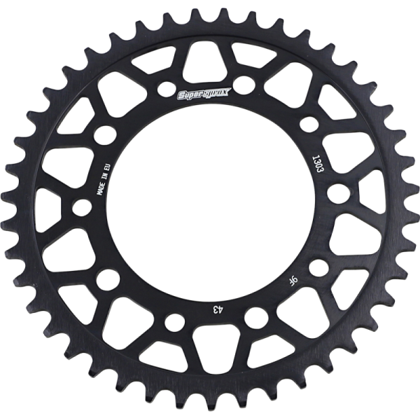 (image for) Supersprox 43T Racing Steel Rear Sprocket (Black)