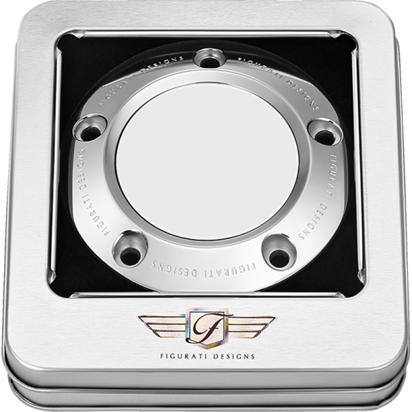 (image for) FIGURATI DESIGNS Timing Cover Plain silver