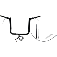 (image for) EZ Install Handlebar Kit Gloss Black 14" Rise