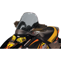 (image for) Cobra Windshield Tall fairing-mount Rev Shield, tint, 14.5"