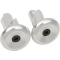 (image for) ODI Aluminum End Plugs - Silver