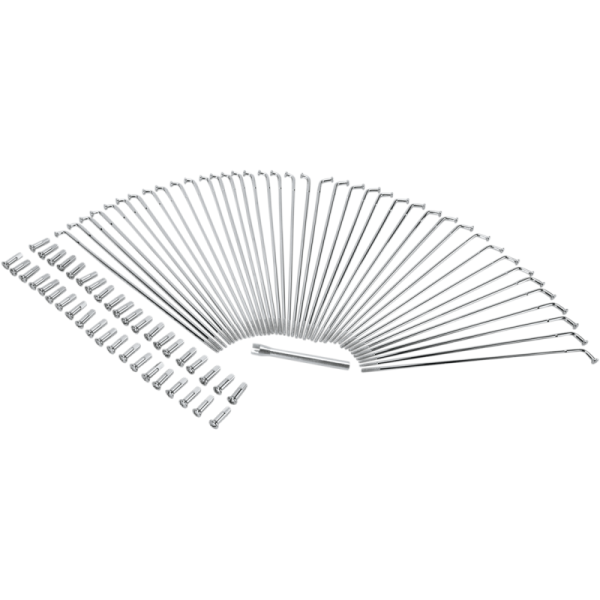 (image for) Drag Specialties Chrome 40-Spoke Set 21" x 9-1/2" (Narrow Glide)