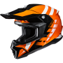 (image for) HJC C50 Mirage Helmet - Orange/Black - Size M