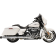 (image for) 4" DNT Straight Can Mufflers - Chrome w/ Black End Caps