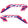 (image for) Factory Effex OEM Shroud and Tank/Shroud Graphics, Style 24 for CRF450R 21-24