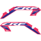 (image for) Factory Effex OEM Shroud and Tank/Shroud Graphics, Style 24 for CRF450R 21-24