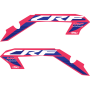 (image for) Factory Effex OEM Shroud and Tank/Shroud Graphics, Style 24 for CRF450R 21-24
