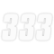 (image for) Factory Numbers - 7" White - No. 3