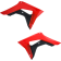 (image for) Red/Black Radiator Shroud/Louver