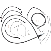 (image for) Karbonfibr Designer DOT Handlebar Installation Kit, 12"-14" Apes