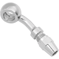 (image for) Chrome Steel Fitting 3/8"/10 mm 35°