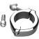 (image for) Gen 1 Aluminum Clamp - Chrome, For 1 1/4” Round Bars
