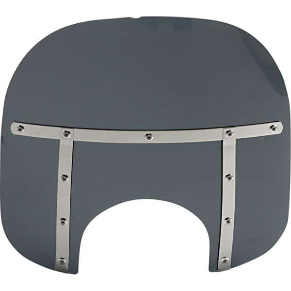 (image for) MEMPHIS SHADES METRIC Memphis Fats 15" Windshield - Dark black smoke