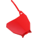 (image for) 00 CR Red Front Number Plate