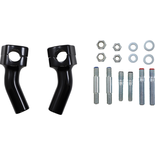 (image for) Kickback Riser Kit - Gloss Black