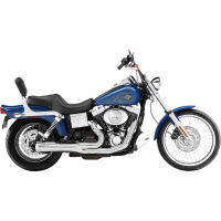 (image for) Bassani Xhaust Road Rage 2-Into-1 System - Chrome, Short