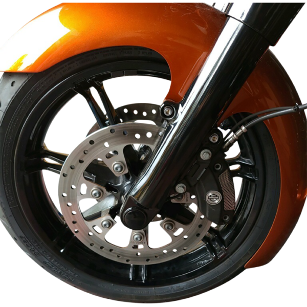 (image for) Klock Werks Flush-Mount Front Axle (Black w/ Black Ends)